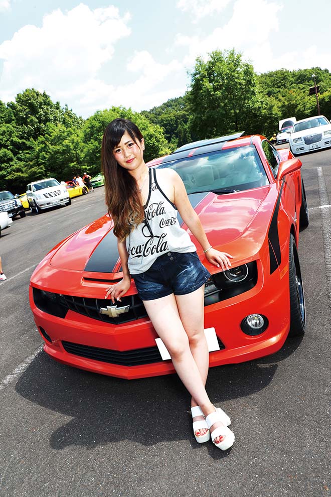 CHEVROLET CAMARO　オーナー　アメマガガールズ