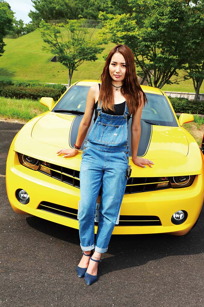 CHEVROLET CAMARO　オーナー　アメマガガールズ