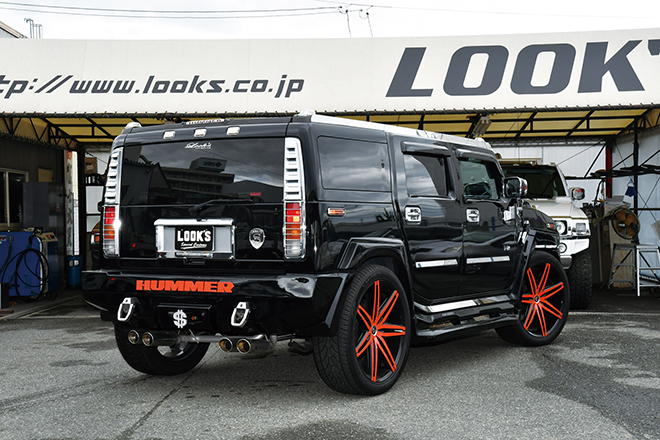 2004 HUMMER H2　リア　バック