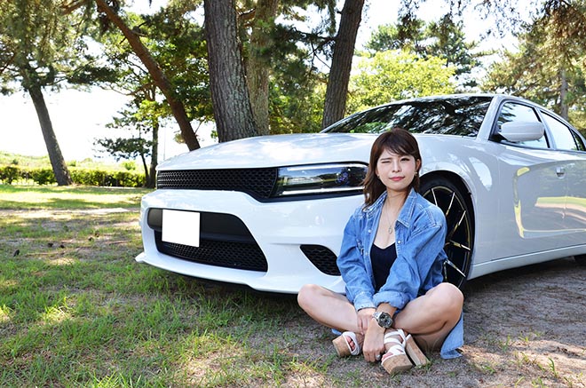 ダッジチャージャー　フロントフェイス
