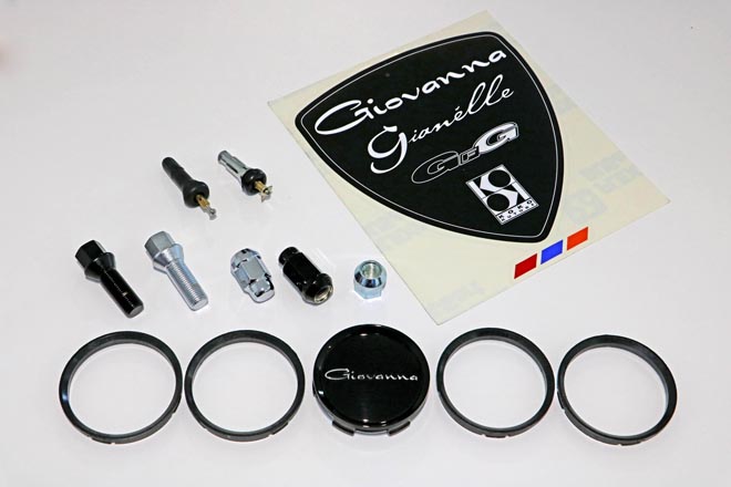 Giovanna Wheels 　アクセサリー類