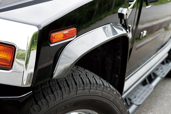 2005 HUMMER H2　オーバーフェンダー