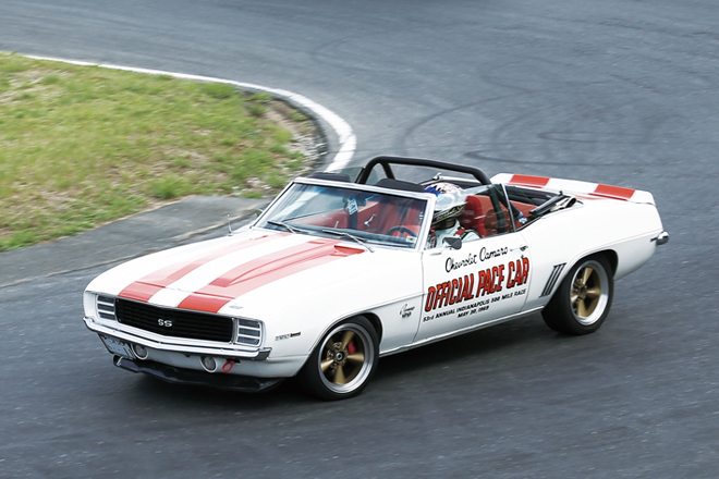 新旧のアメリカンマッスル＆スポーツカーがモーターランド三河を