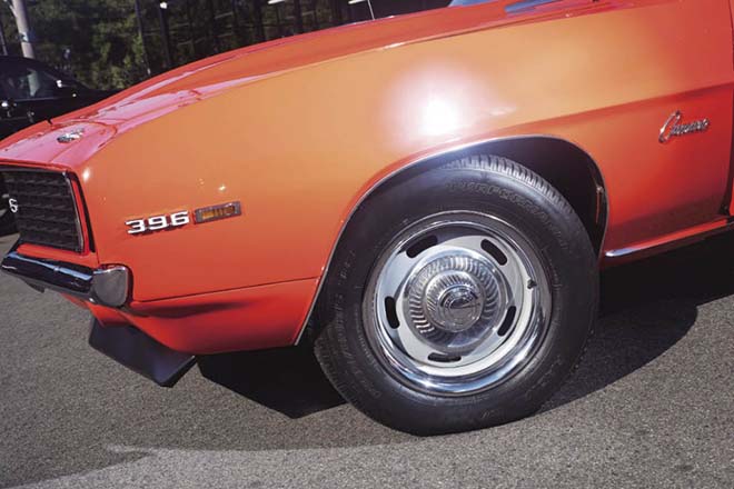 1969 Chevrolet Camaro RS　ホイール