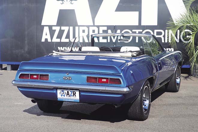 1969 Chevrolet Camaro Convertible　バックスタイル