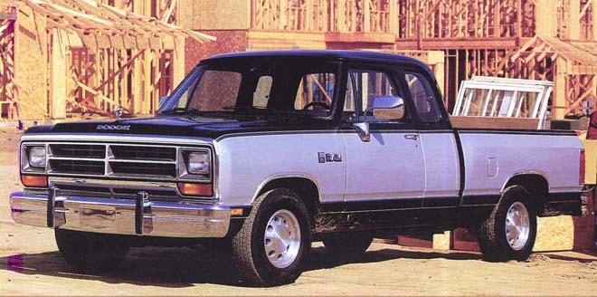 1990 Dodge Truck D150 LE Club Cab