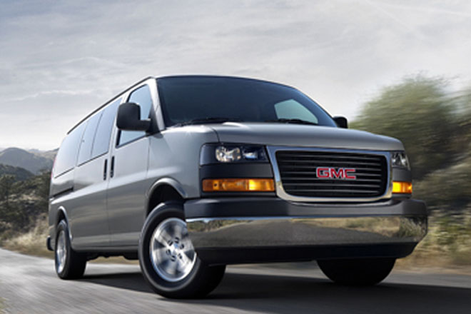 gmc passenger van