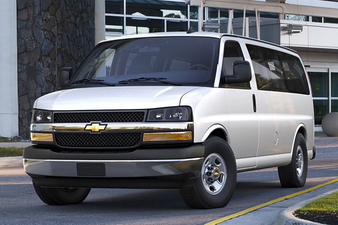 2017 Chevrolet Express passenger van