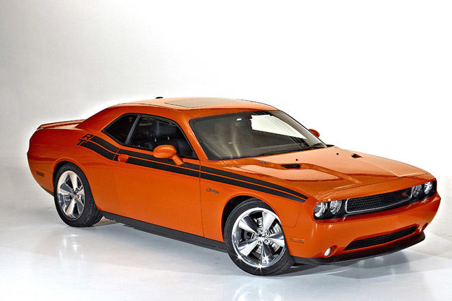 2013 Dodge Challenger R/T Classic (left) with Challenger SRT8 39