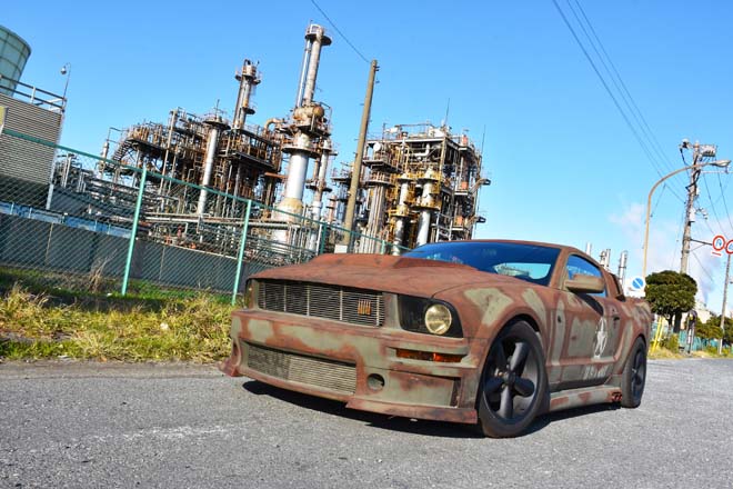 アメ車大好き家族が協力して仕上げた力作のマスタング Rusty Mustang