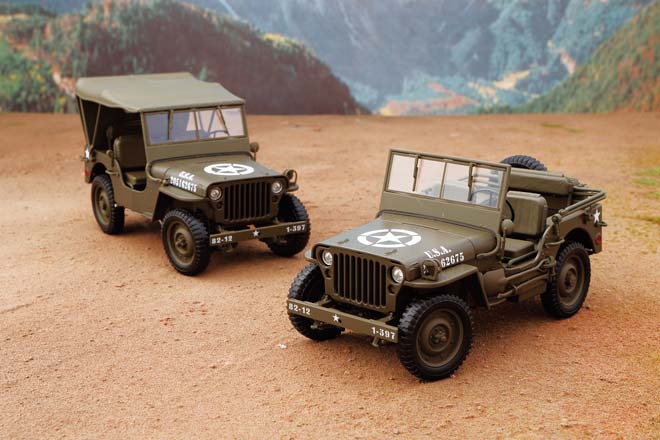 1/18 scale 1/4 TON ARMY TRUCK