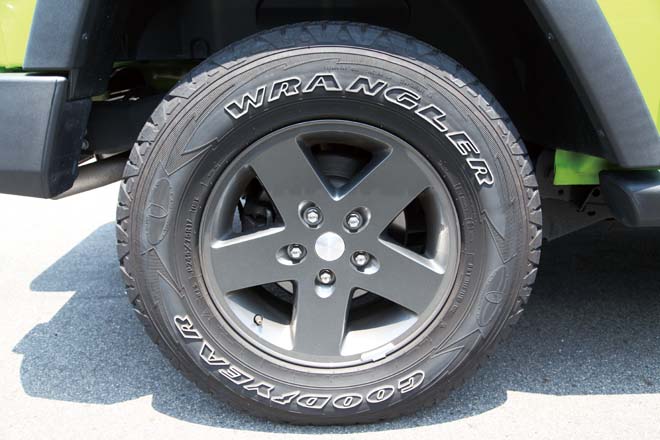 グッドイヤーWRANGLER（245/75R17）