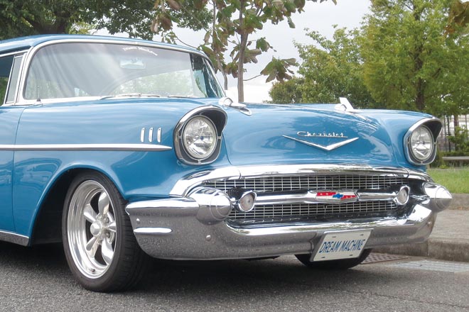1957y CHEVROLET BELAIR【シボレー・ベルエア―】
