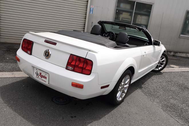2008y FORD MUSTANG CONVERTIBLE、2008年 フォードマスタングコンバーチブル