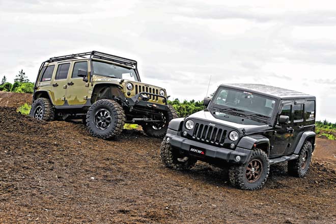 JEEP、JKラングラー、MKW、ジオランダーX-MT