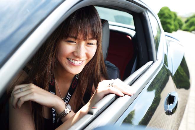 坂井香、2018y CHEVROLET CAMARO SS、2018年 シボレーカマロSS