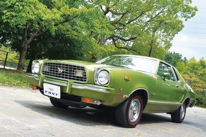 1975y FORD MUSTANG ⅡGHIA、フォードマスタングⅡGHIA