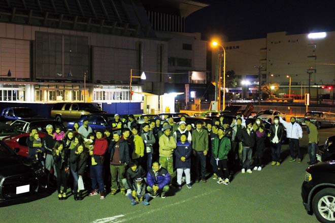 年末が近づくと福岡県の中心部で開催されるナイトミーティングが Year End Night