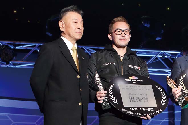 ラグジ、東京オートサロン2019 カスタムカーコンテスト インポートカー部門優秀賞受賞
