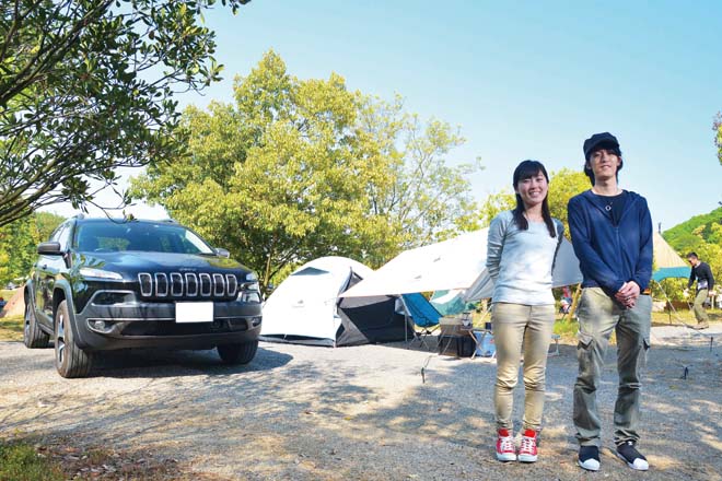 特別仕様車 同色のレネゲードがキャンプ場で並ぶ姿にウットリ 特別仕様車 同色のレネゲードがキャンプ場で並ぶ姿にウットリ