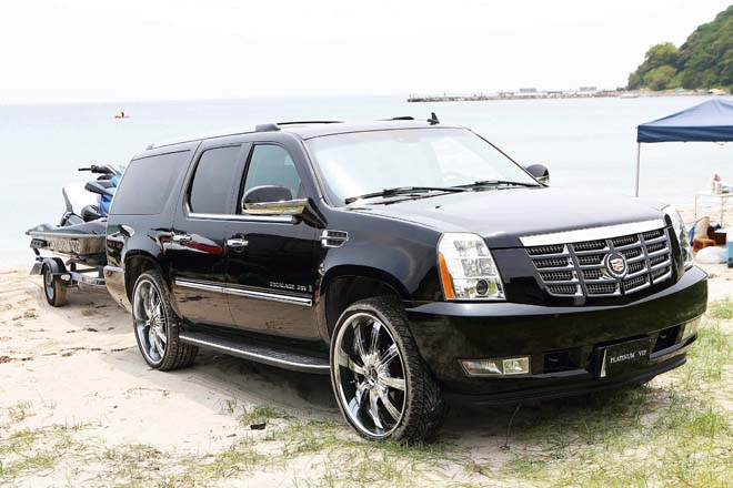 キャデラックエスカレードESV、Cadillac Escalade ESV with Yamaha FX SVHO