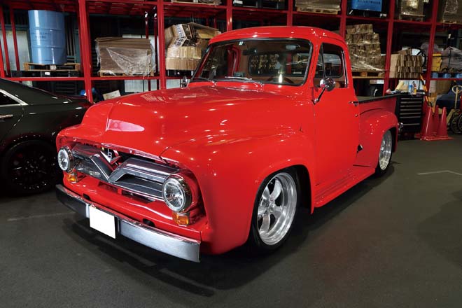 '55 フォードF-100 パンプキン、'55 Ford F-100 PUMPKIN