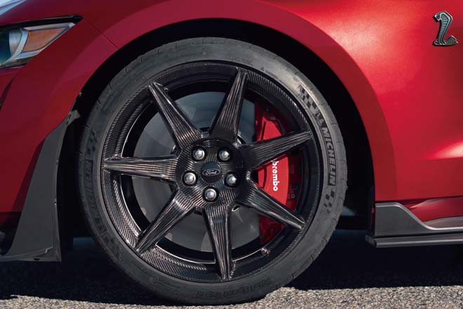 2020 Mustang Shelby GT500 wheel