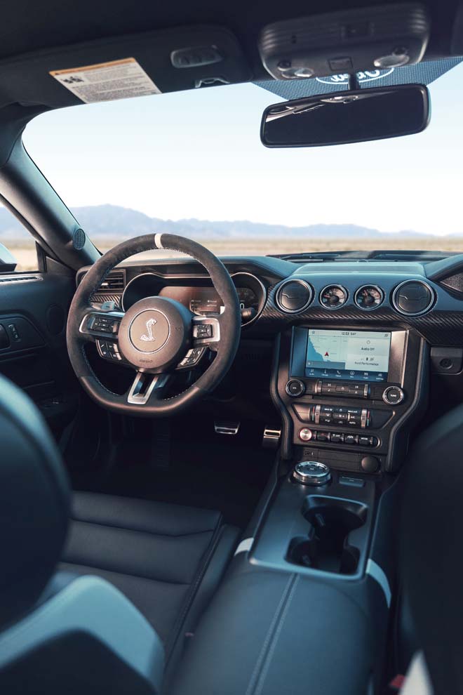 2020 Mustang Shelby GT500 interior