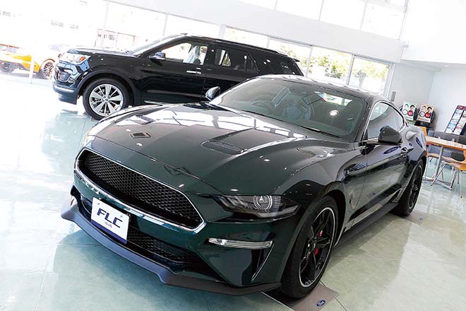 現行マスタングをベースに往年のスタイルを再現 右ハンドルのブリットエディション 現行マスタングをベースに往年のスタイルを再現 右ハンドルのブリットエディション