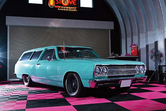 1965 CHEVROLET CHEVELLE 2dr WAGON