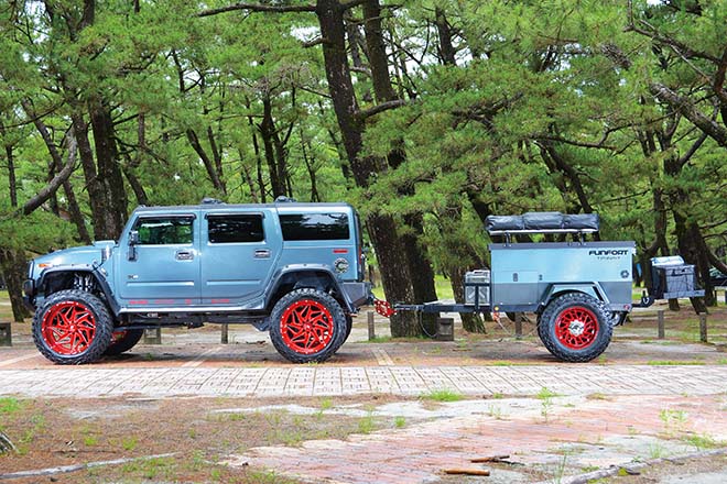 HAOU WHEELS HUMMER H2 with FUNFORT TINYUNIT TT-03