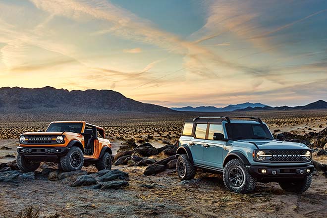 次世代オフローダー新型フォードブロンコ 本格オフローダーへ原点回帰